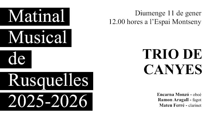 Viladrau Matinal Musical de Rusquelles de l'11 de gener de 2026