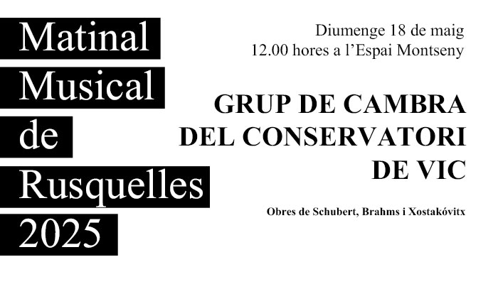 Viladrau Matinal Musical de Rusquelles del 18 de maig de 2025