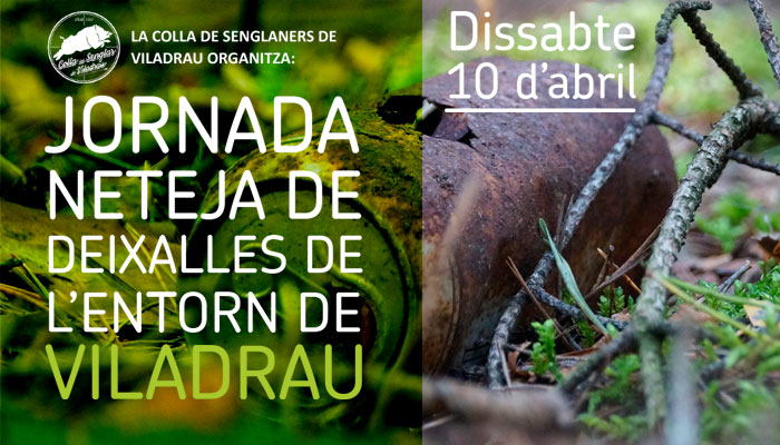 Jornada Neteja de deixalles de l'entorn de Viladrau