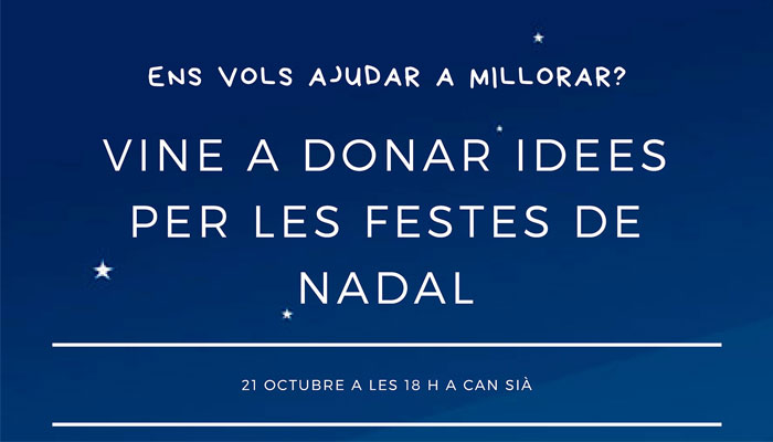 Viladrau Vine a donar idees per les festes de Nadal