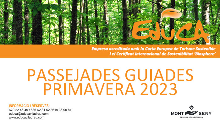 Viladrau Passejades Guiades Primavera 2023
