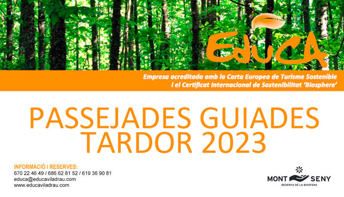 Passejades Guiades d'Educa Tardor 2023