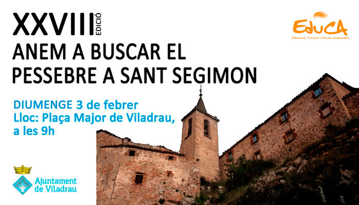 Viladrau Anem a buscar el pessebre a Sant Segimon