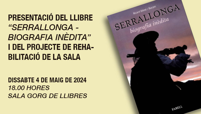 Viladrau Presentació del llibre "Serrallonga - Biografia inèdita"