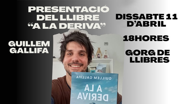 Viladrau Presentació del llibres "A la deriva" de Guillem Gallifa