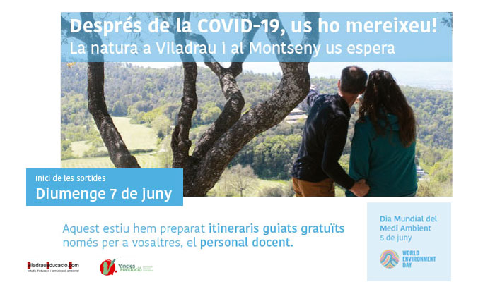 Viladrau Itineraris guiats gratuïts al personal docent