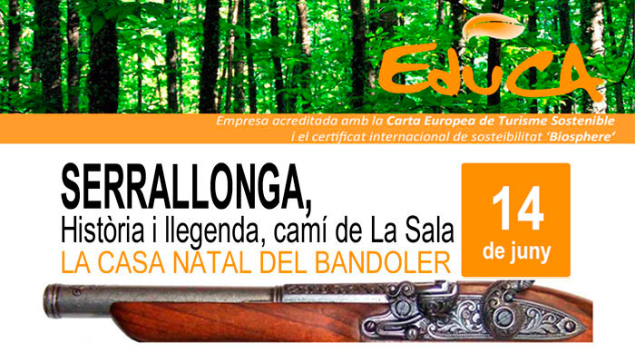 Passejada "Serrallonga, història i llegenda, camí de La Sala"