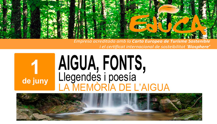 Viladrau Passejada "Aigua, fonts, llegendes i poesia"