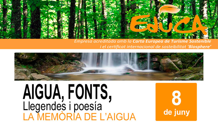 Viladrau Passejada "Aigua, fonts, llegendes i poesia"