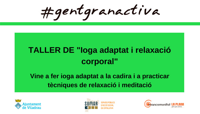 Viladrau Taller de "Ioga adaptat i relaxació corporal"