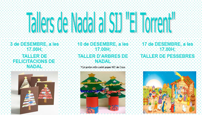 Viladrau Tallers de Nadal al SIJ "El Torrent"