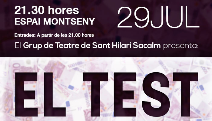 Viladrau Teatre "EL TEST"