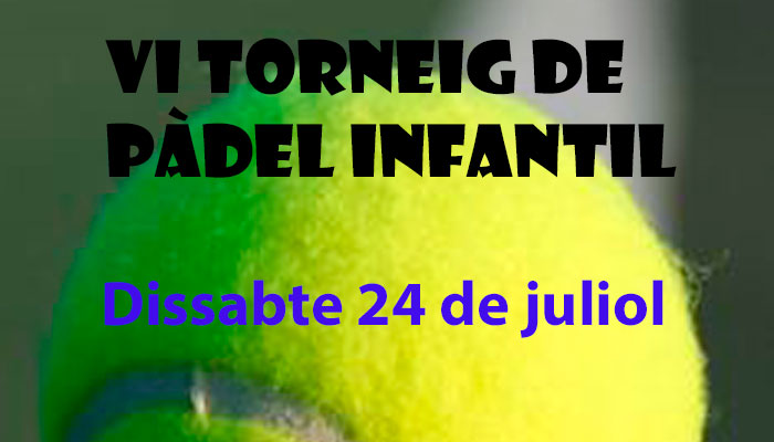 Viladrau VI Torneig de pàdel infantil