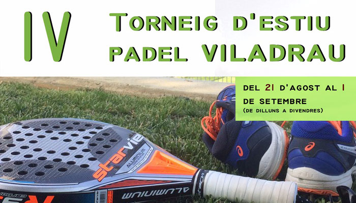 4t Torneig d'Estiu Pàdel Viladrau