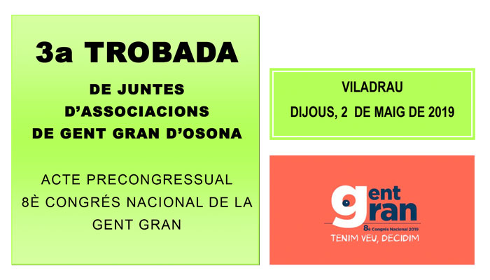 Viladrau 3ª Trobada de juntes d'associacions de gent gran d'Osona